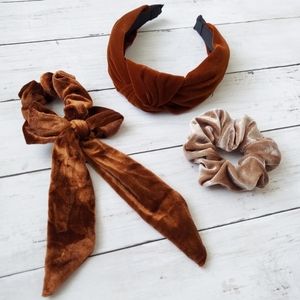 Velvet Hair Accessory Bundle